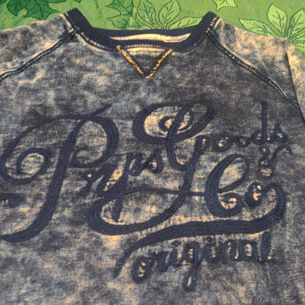 Prps demin colored sweatshirt